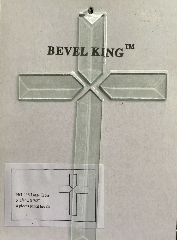 Large Cross Bevel 4 Pieces Bevel King