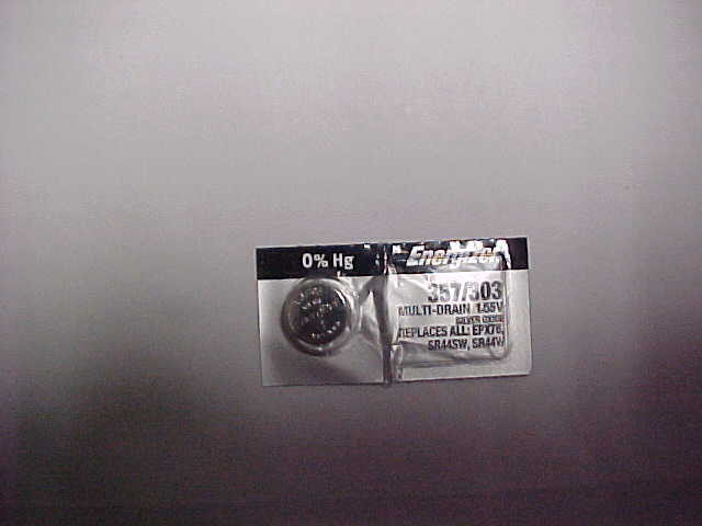 1.55v Energizer Battery 357  303