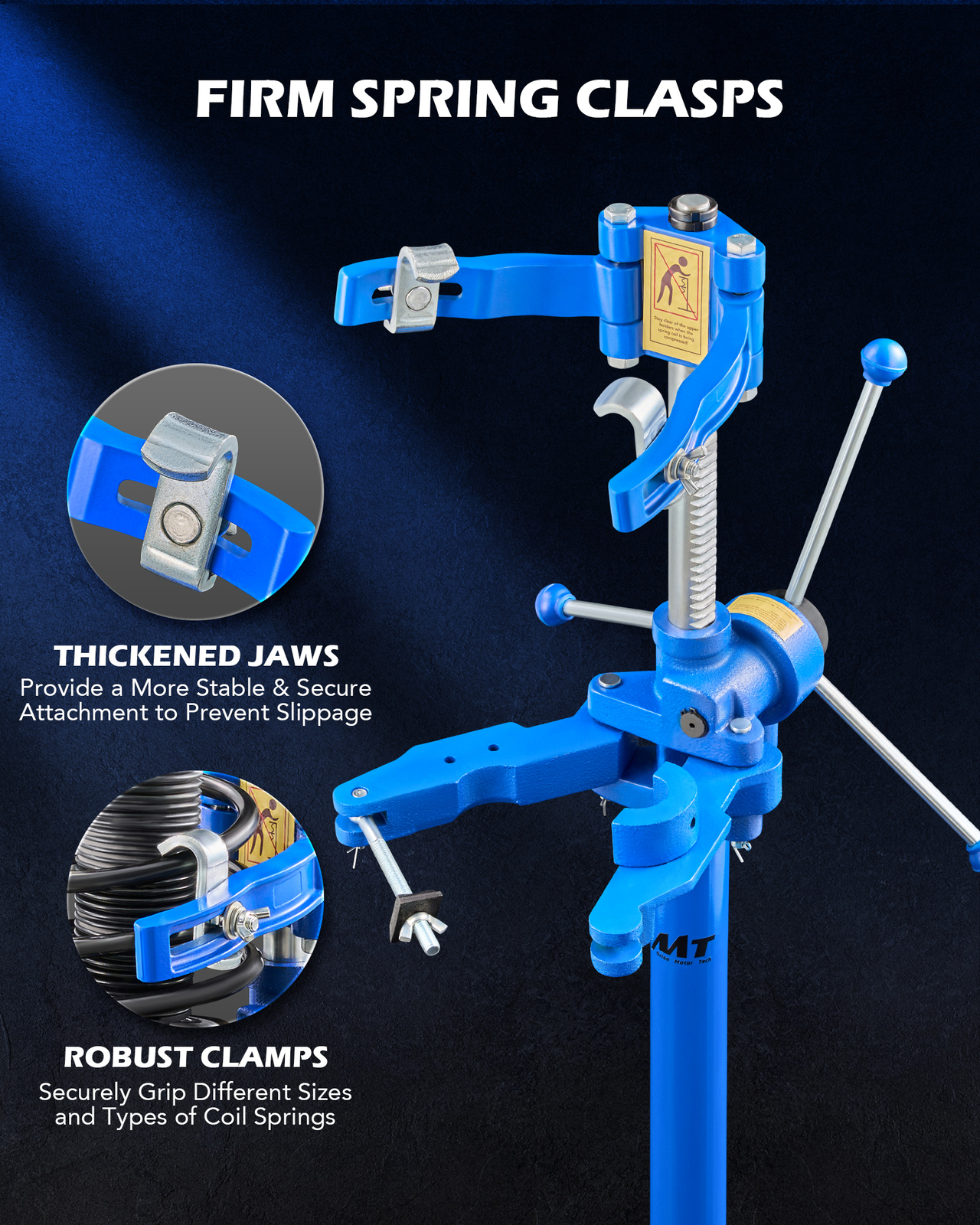 OMT Auto Strut Spring Compressor 8" to 20" Height Spring Compressor Tool