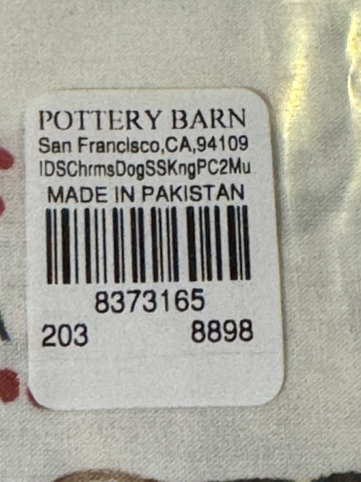 Pottery Barn Christmas Dog Printed Pillowcases, Multi, King, Set of 2