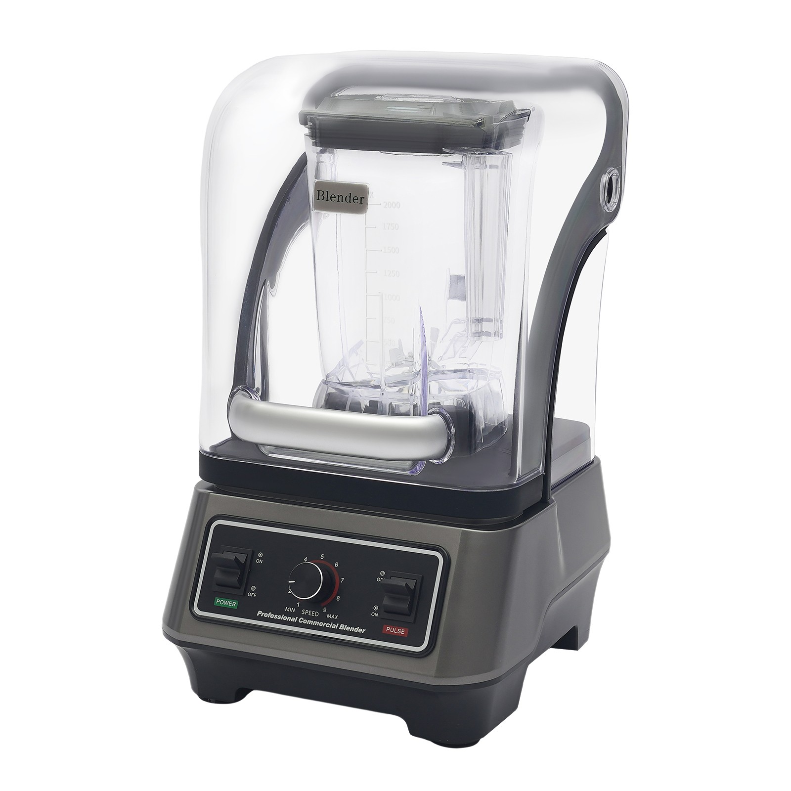 Multifunctional Blending Machine, Blender with Thick Shield, Commercial Blender