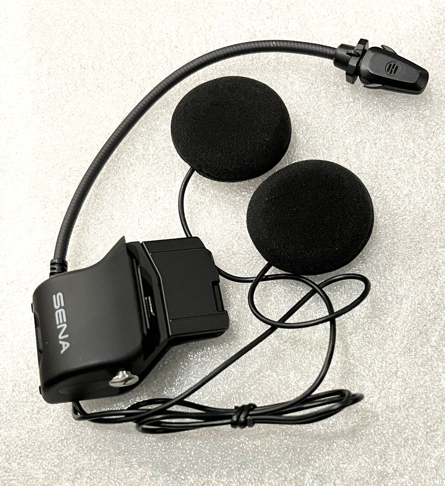 Sena 30K Motorcycle Bluetooth Headset Communication System, HD Speakers (Single)