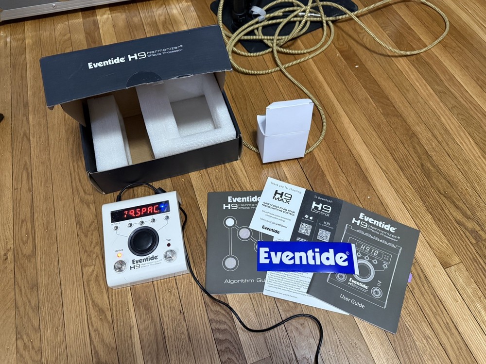 Excellent Eventide H9 Max Harmonizer Multi-Effects Pedal, White