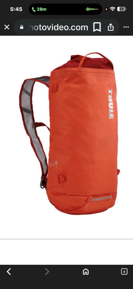 Thule Stir 15L Hiking Backpack Daypack  Lightweight Compact