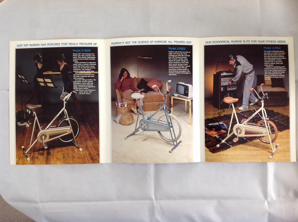 Vintage 1982 Murray Exercisers Brochure