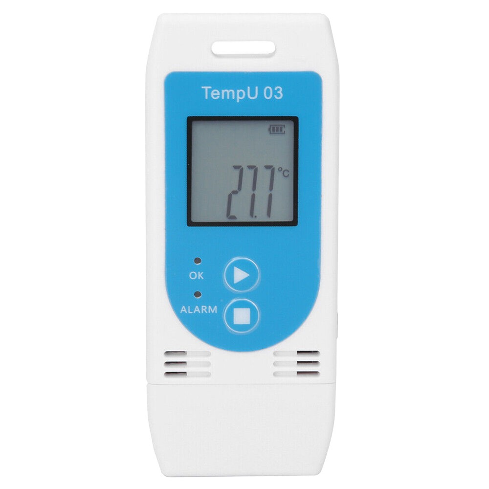 USB Digital LCD Temperature and Humidity Data Logger Reusable Temp Recorder PDF