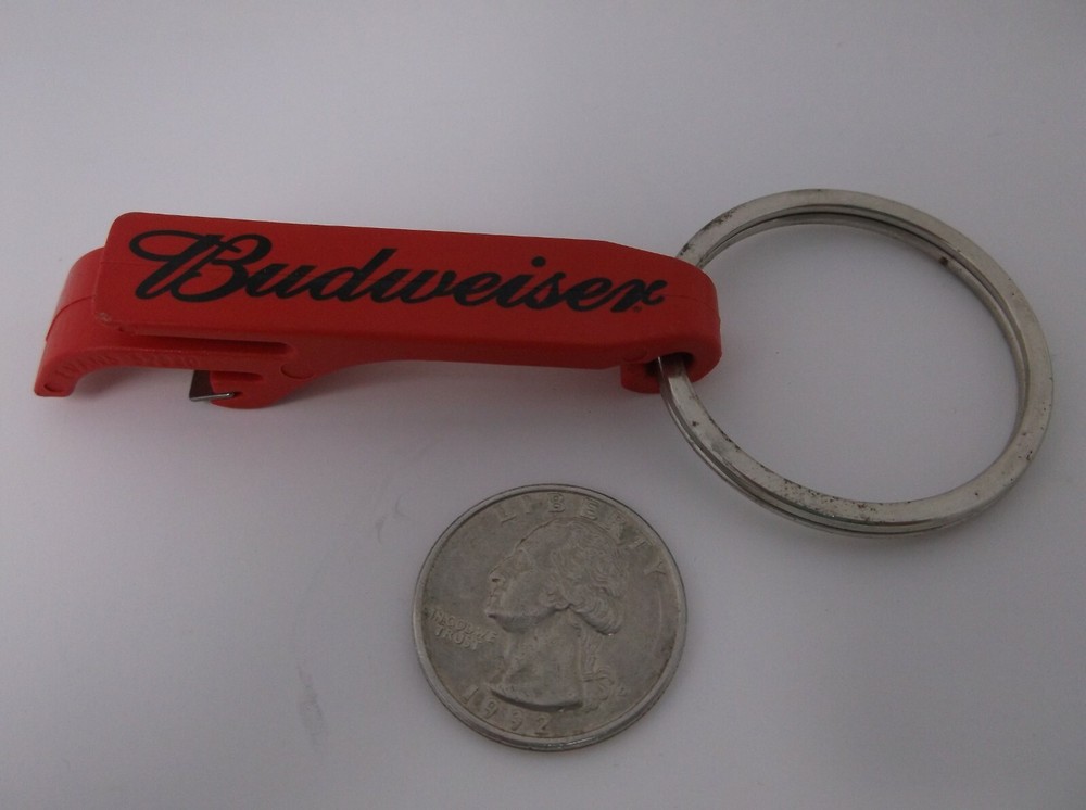 BUDWEISER Bottle Opener Keychain