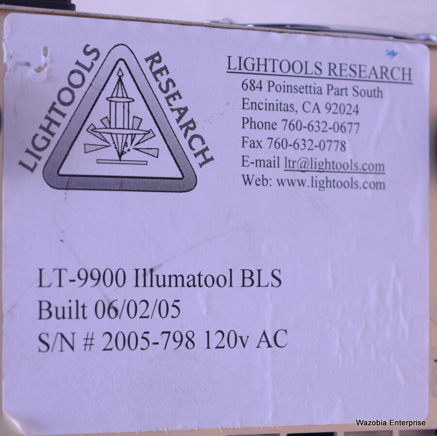 LIGHTOOLS RESEARCH EKE ILLUMATOOL LIGHT SOURCE