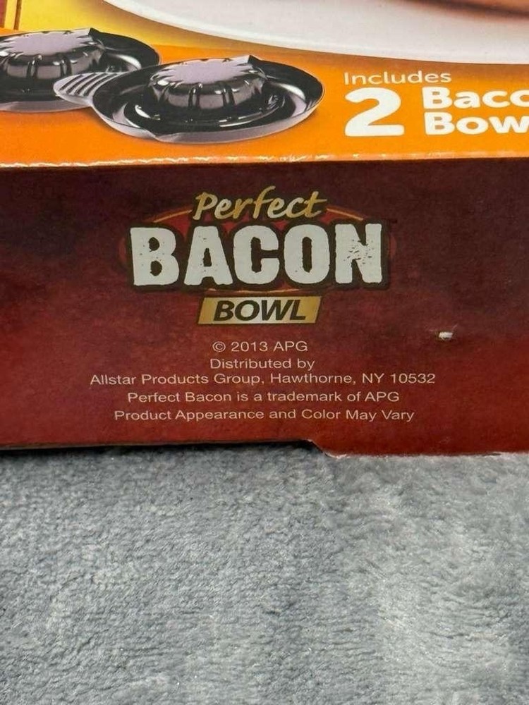 perfect bacon bowl 2 pack oven toaster microwave