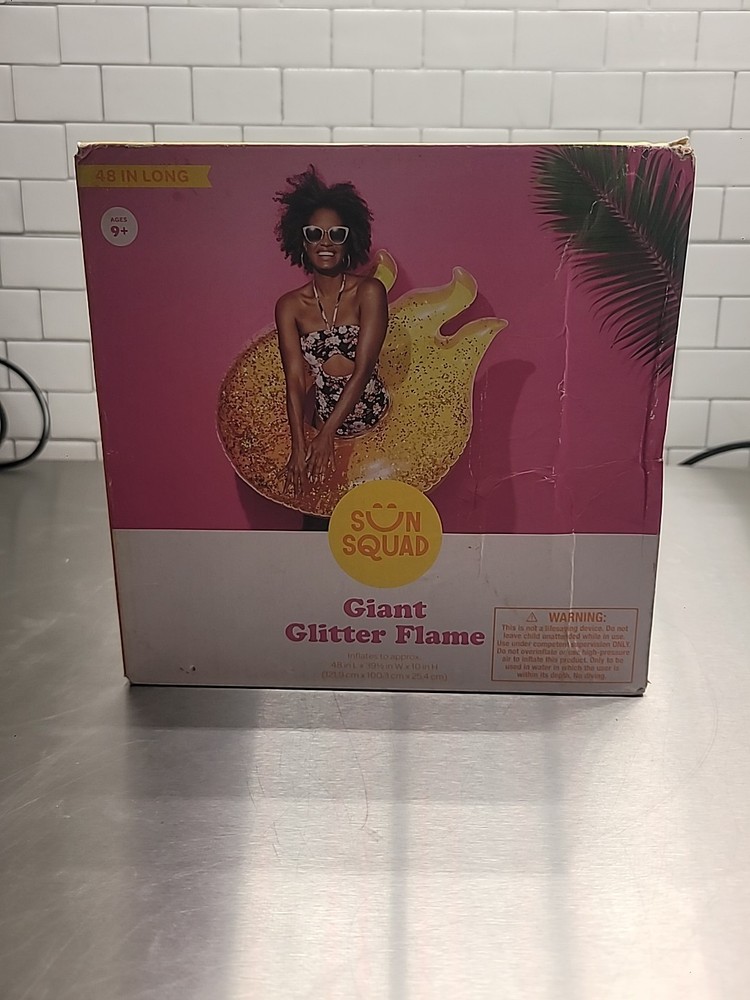 Sun Squad Giant Glitter Flame