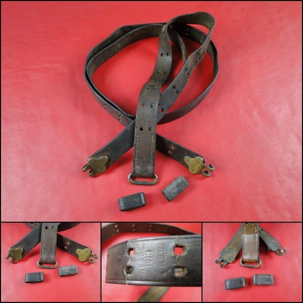 Sling U.S. M1907 Marked   ``W.T.& B.Co / 1918 / R.E.W.`` (SMA3480)