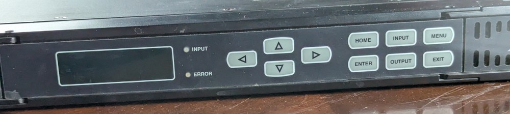 Sencore MRD 3187B Modular Receiver Decoder IRD – Broadcast – Powers On / Error L