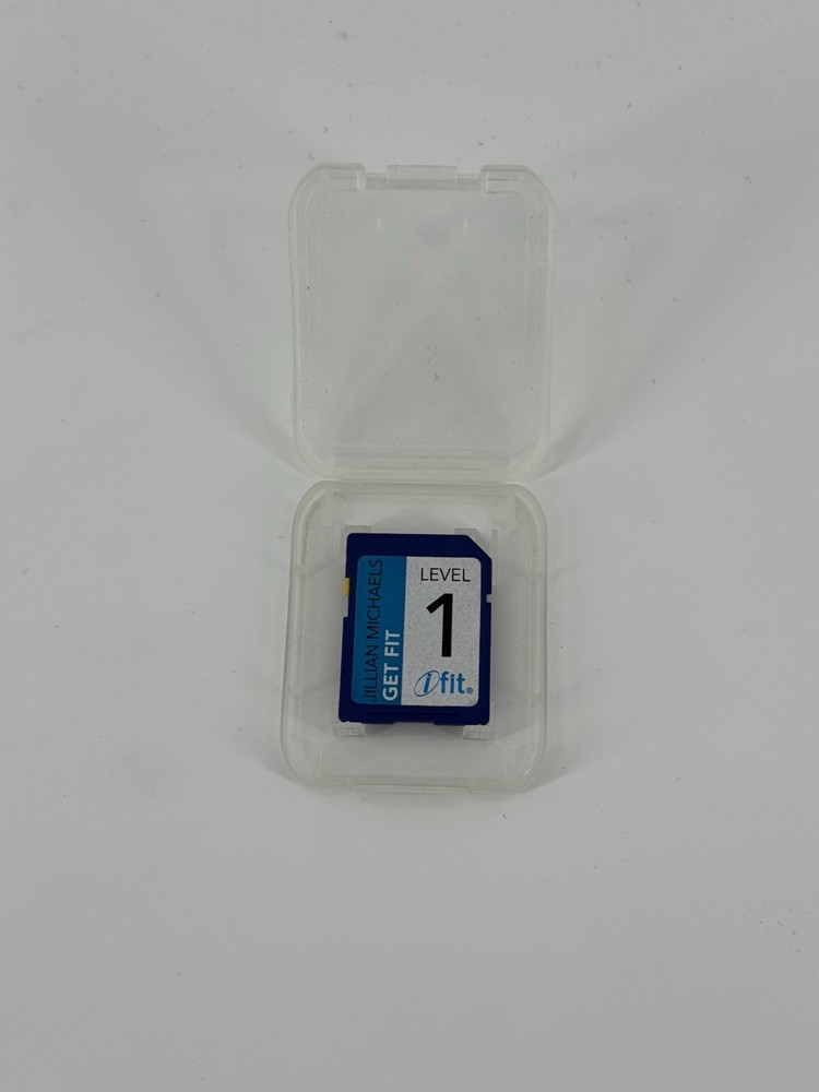 iFit Jillian Michaels Get Fit Level 1 SD Card Workouts With Case