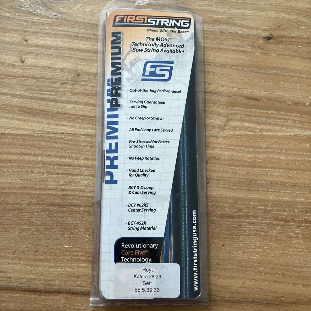 First String Hoyt Katera 28-29 Bow String Set NEW Premium-Premium
