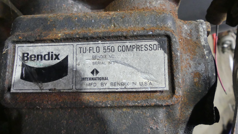 International Bendix Tu-Flo 550 Air Compressor 108111