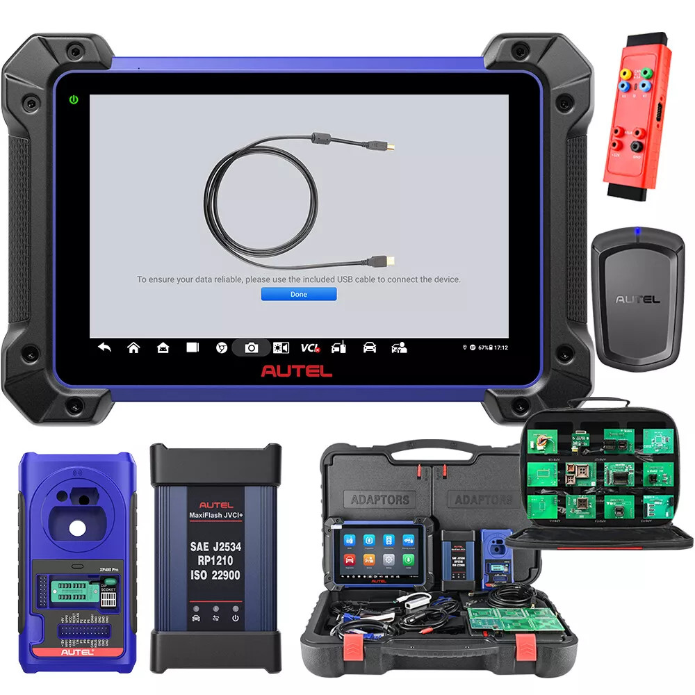 Autel MaxiIM IM608 PRO II 2in1 Key Programmer W/ ECU Coding IM608S II Full KIT