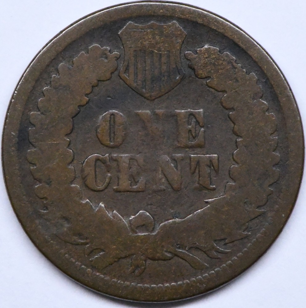 1869 indian head penny