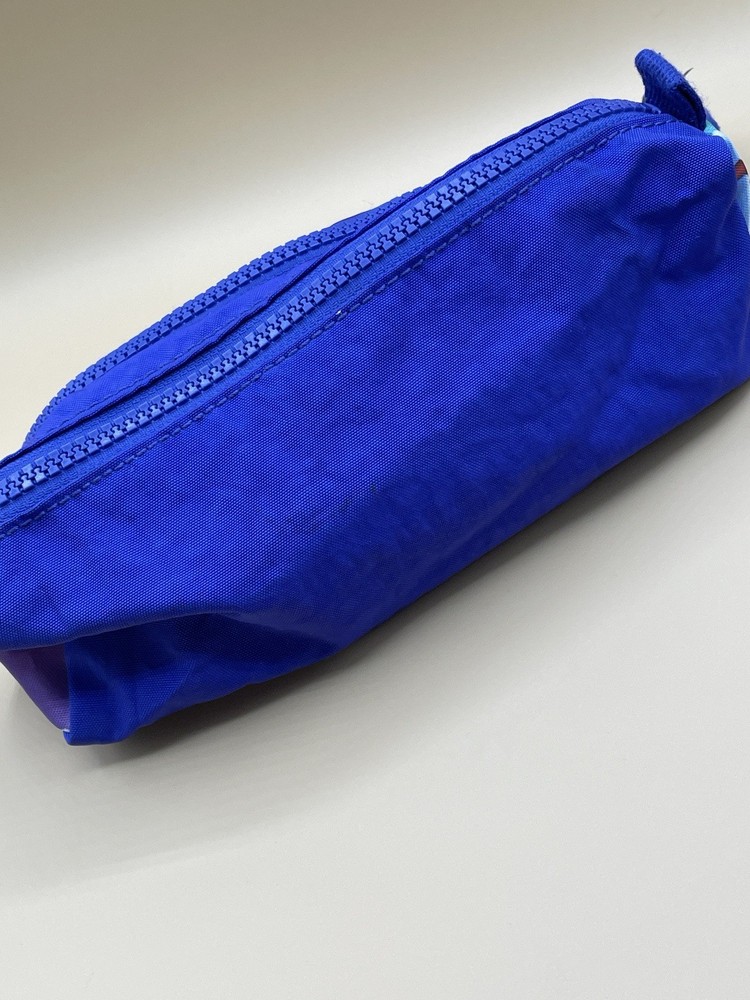 Kipling Pencil Case PURPLE with Monkey HEARTS Cool Craft Work