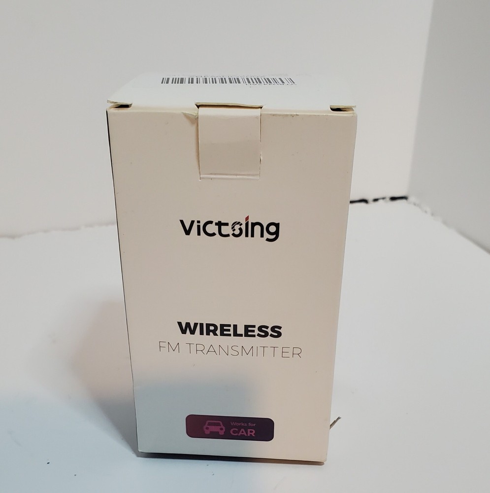 VicTsing V5.0 Bluetooth FM Transmitter for Car, 23W PD+QC3.0 Wireless Bluetooth