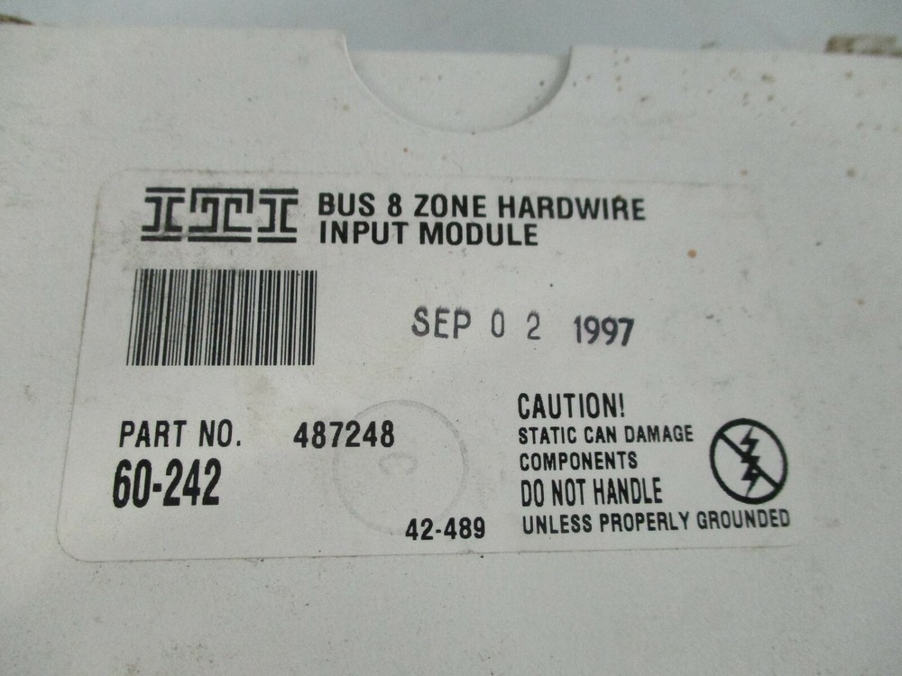NEW ITI BUS 8 ZONE HARDWIRE INPUT MODULE 60-242
