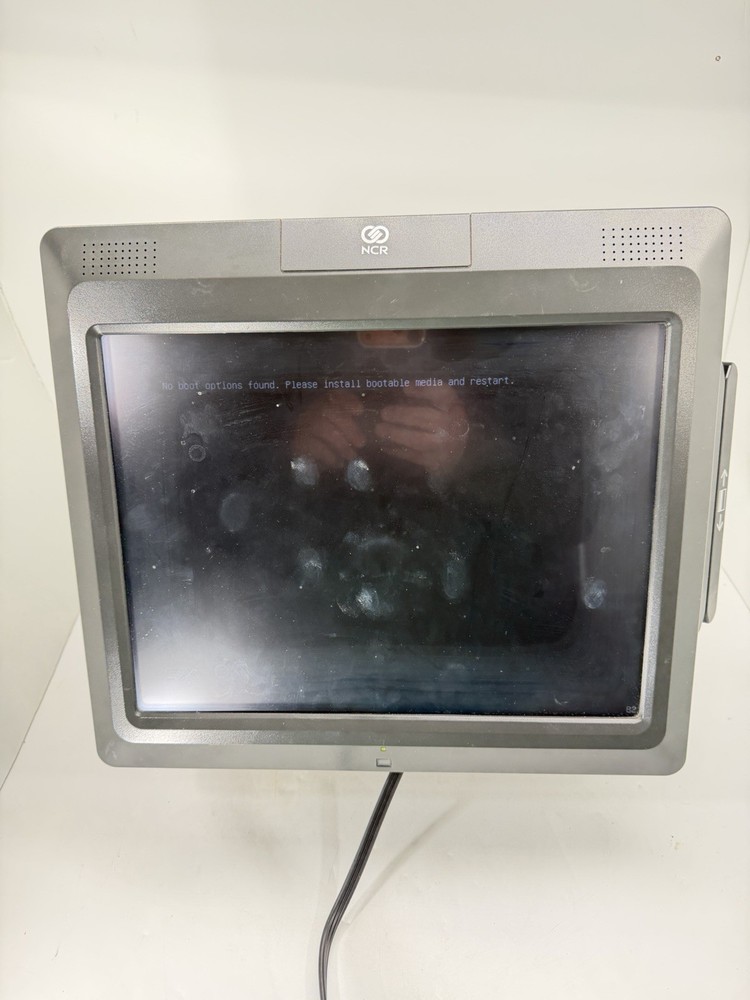 ncr pos terminal Missing HDD. / Front Cover Powers On