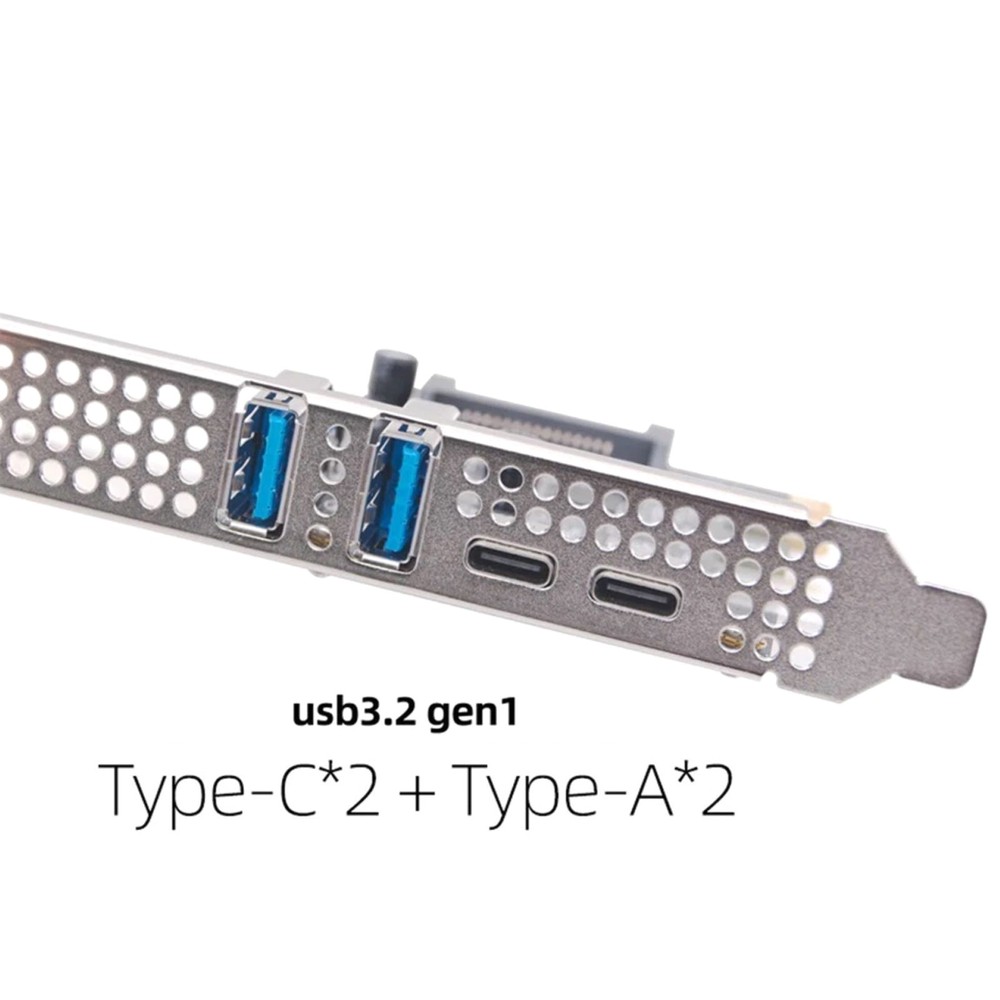 New PCI Express to USB PCIE Adapter Card With PCI-E 1X External Interface