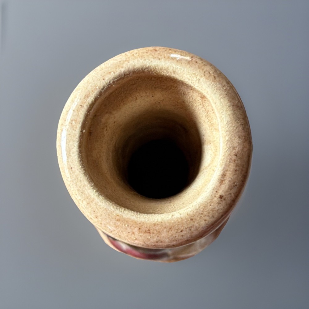 Ceramic Multi-Color Wine Bottle with Fruit Basket Design