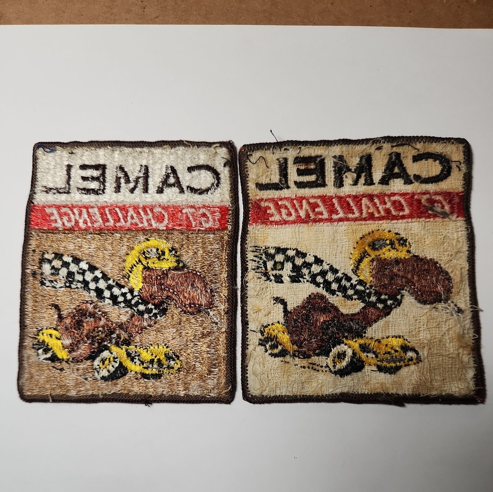Camel GT Challenge Racing Team Patch - Vintage used