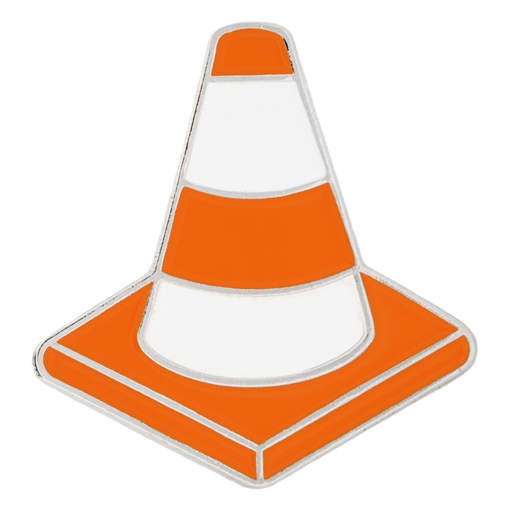 PinMart's Construction Cone Pin
