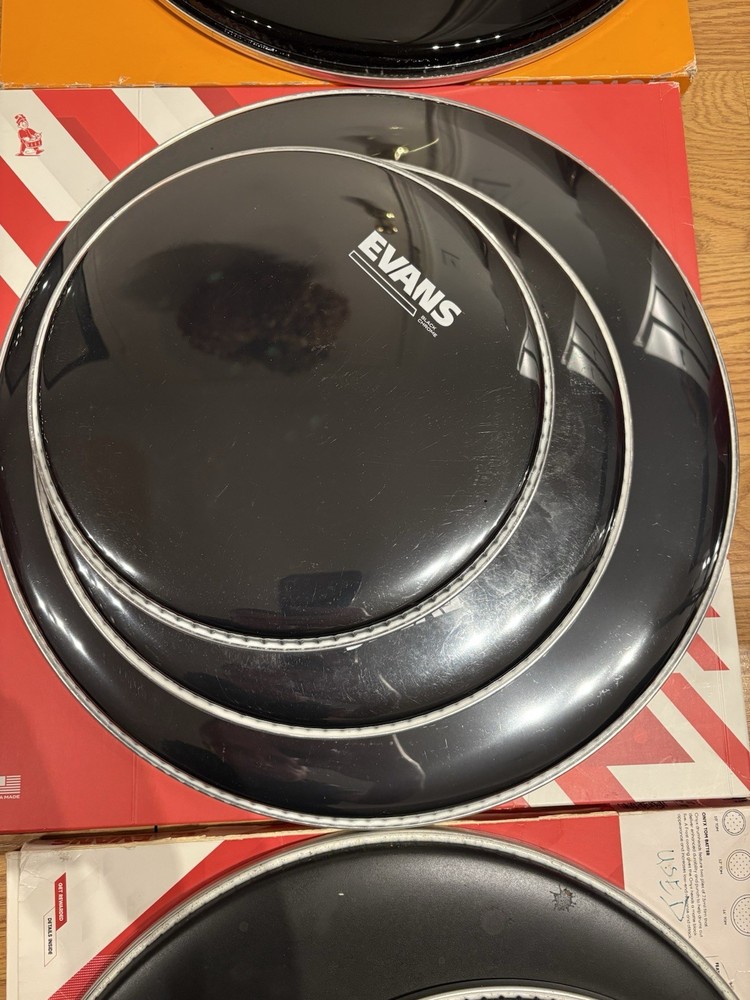 20 pieces DRUMHEADS SET – EVANS & REMO READ DESCRIPTION