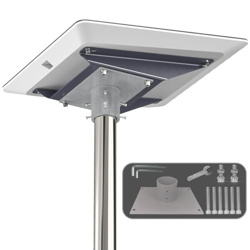 Starlink Flat High Performance Pipe Adapter - Installation Kit & Mount for