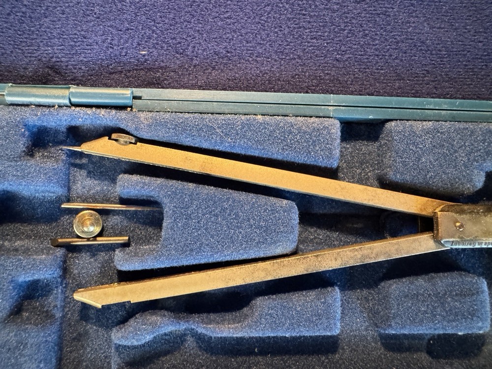 Vintage Pickett Compass Drafting Set 1505 N Kit