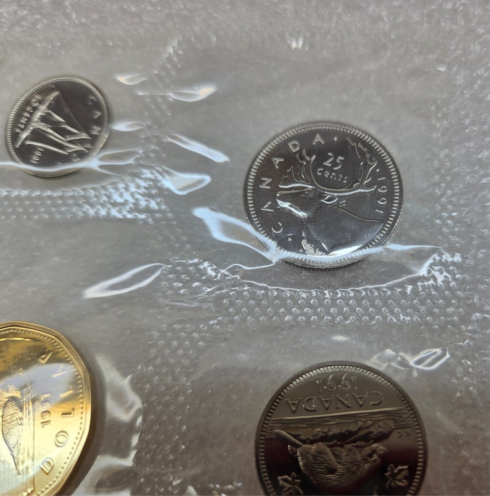 1991 Proof-Like Set Issued by the RCM