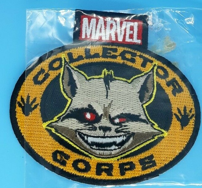 Funko Iron-On Patch - ROCKET RACCOON - Marvel Collector Corps MARVEL COMICS
