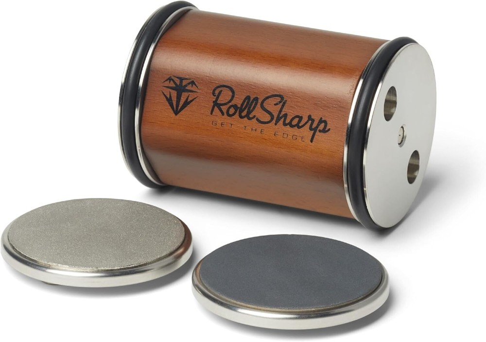 Original RollSharp - Rolling Knife Sharpener Get the Edge - Sharp Kitchen Knives