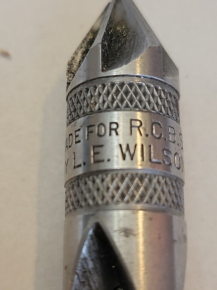 L. E. Wilson Chamfer and Deburring made.for RCBS