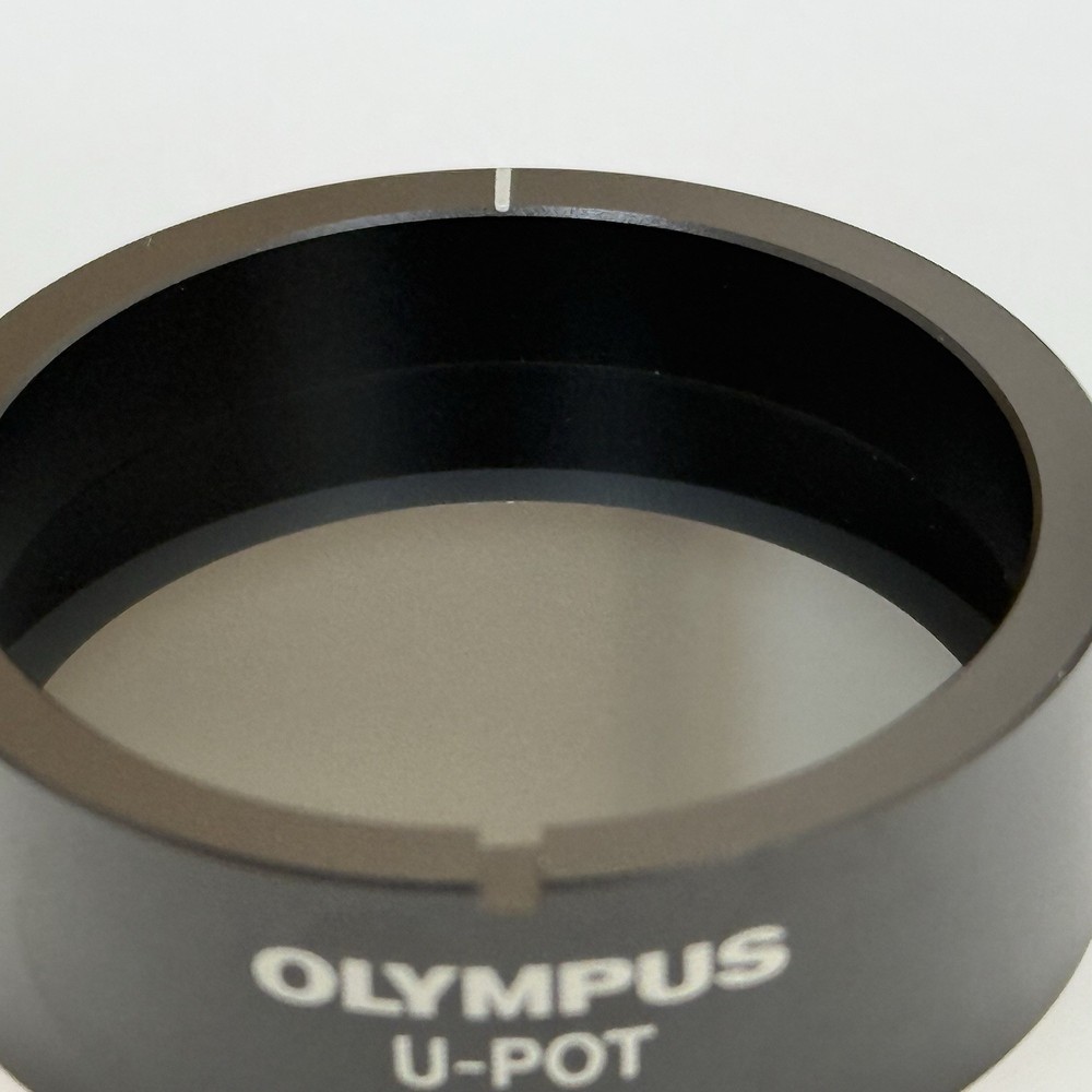 [ALMOST UNUSED] Olympus U-POT Polarizing Microscope Filter From Japan