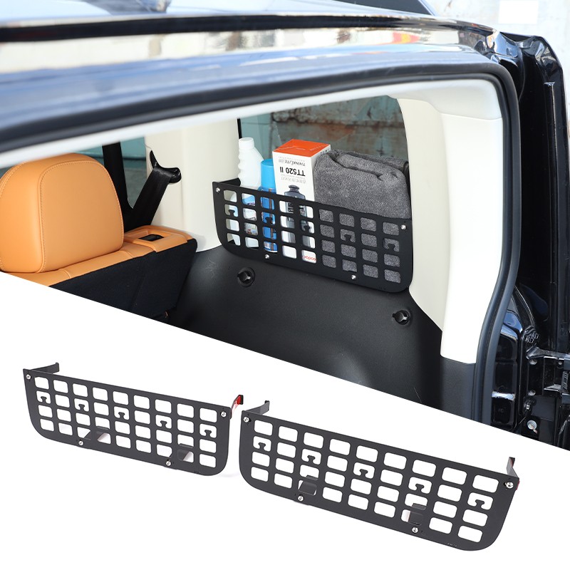 2PCS Trunk Side Window Storage Side Molle Panel For Haval Mighty Dragon 2023+