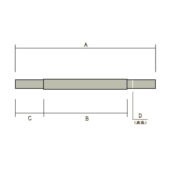 VIZ - Hub Shaft 116mm [Type D]