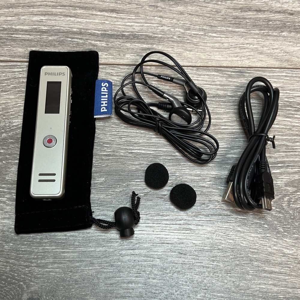 Philips VTR5100 Ic Recorder Voice Tracer