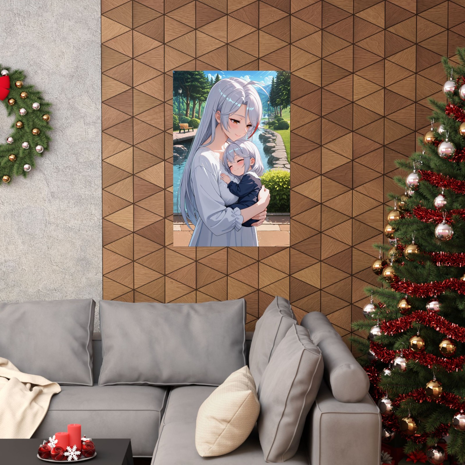 Prinz Eugen Azur Lane Anime Girl Motherhood Wall Poster