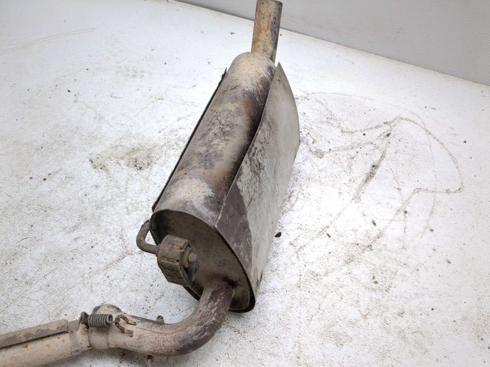 17-19 Polaris RZR 570 Full Exhaust Header Pipe Muffler