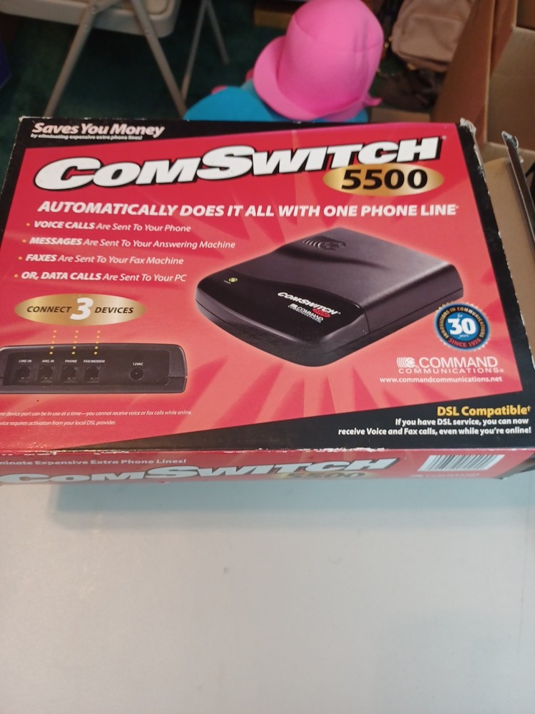Command ComSwitch 5500 White