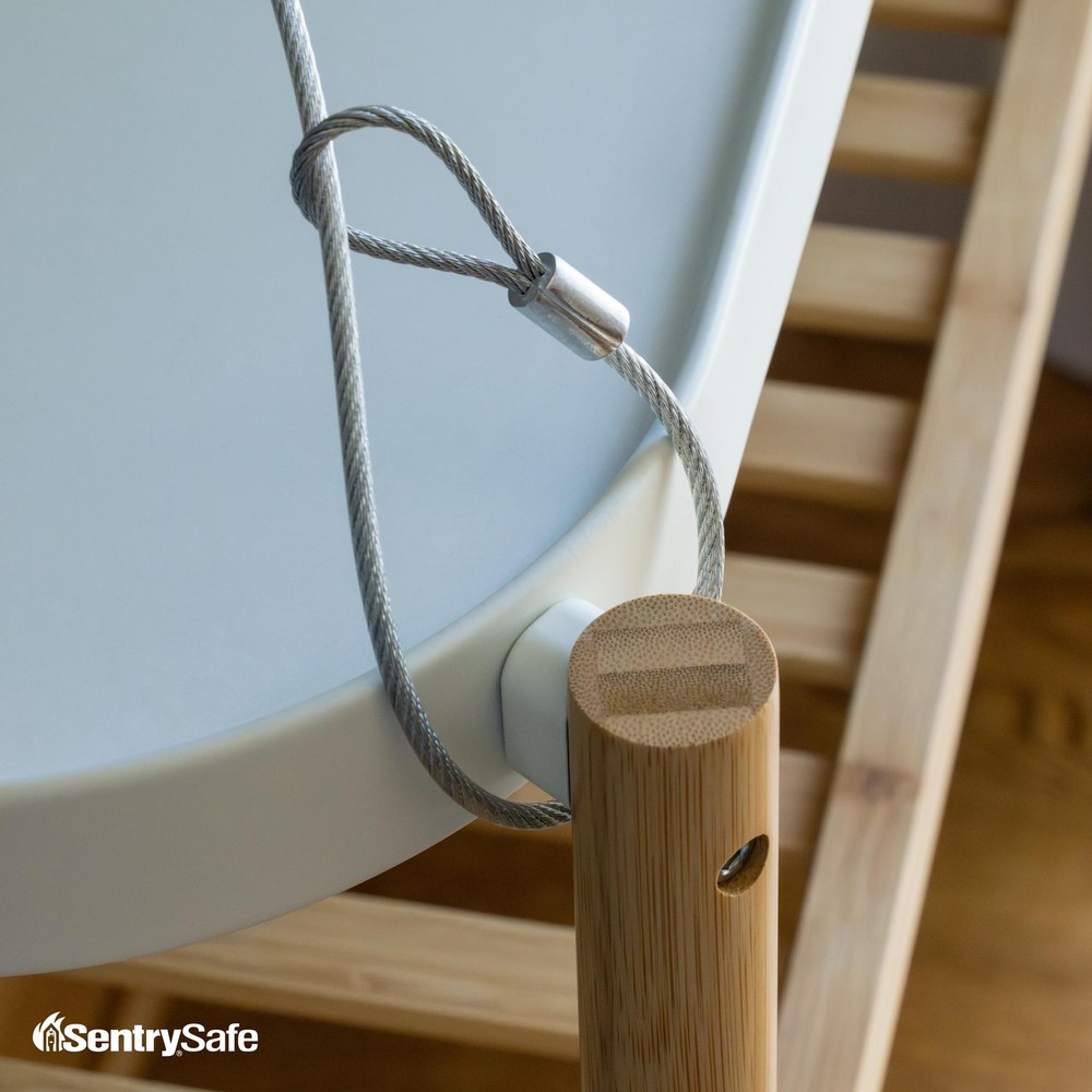 SentrySafe Mini Safe is a Lock Box with Key Lock for Office or Dorm that Secures