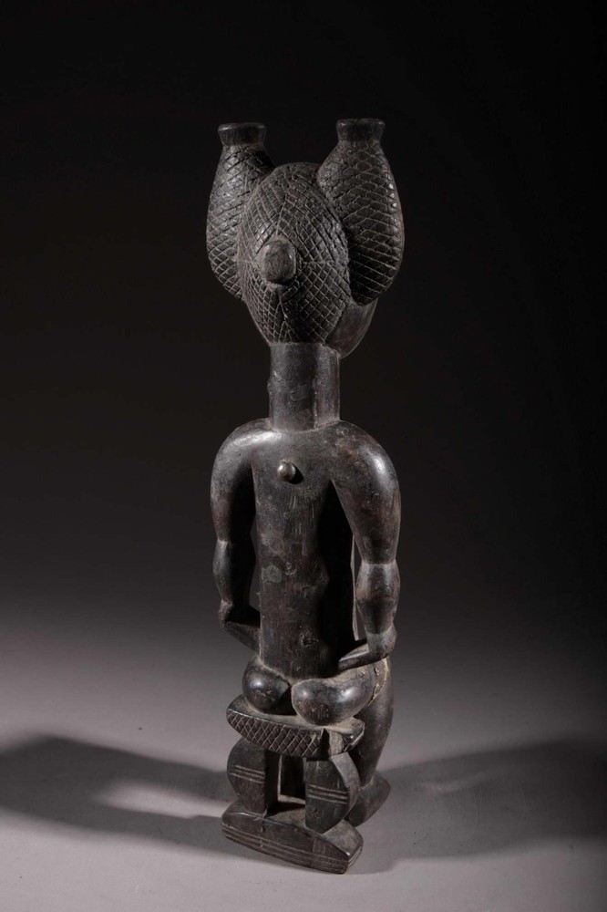 Art African Statue Attie 2652