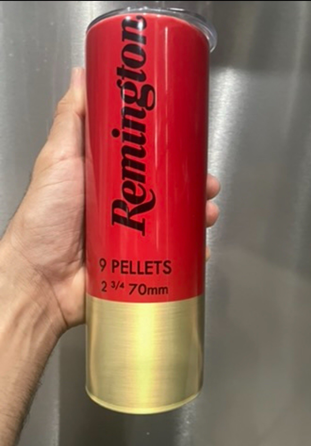 Remington 20oz Shotgun Shell Tumbler Excellent Quality, perfect gift