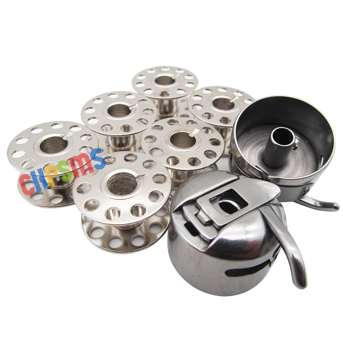 Front Loading Class 15 Bobbin Case & Bobbin FOR Brother Janome Kenmore Singer