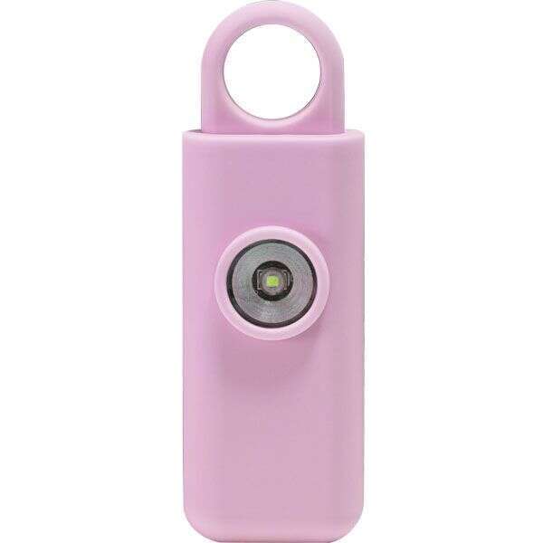 Personal Panic Alarm 130dB and Strobe Light BLK)