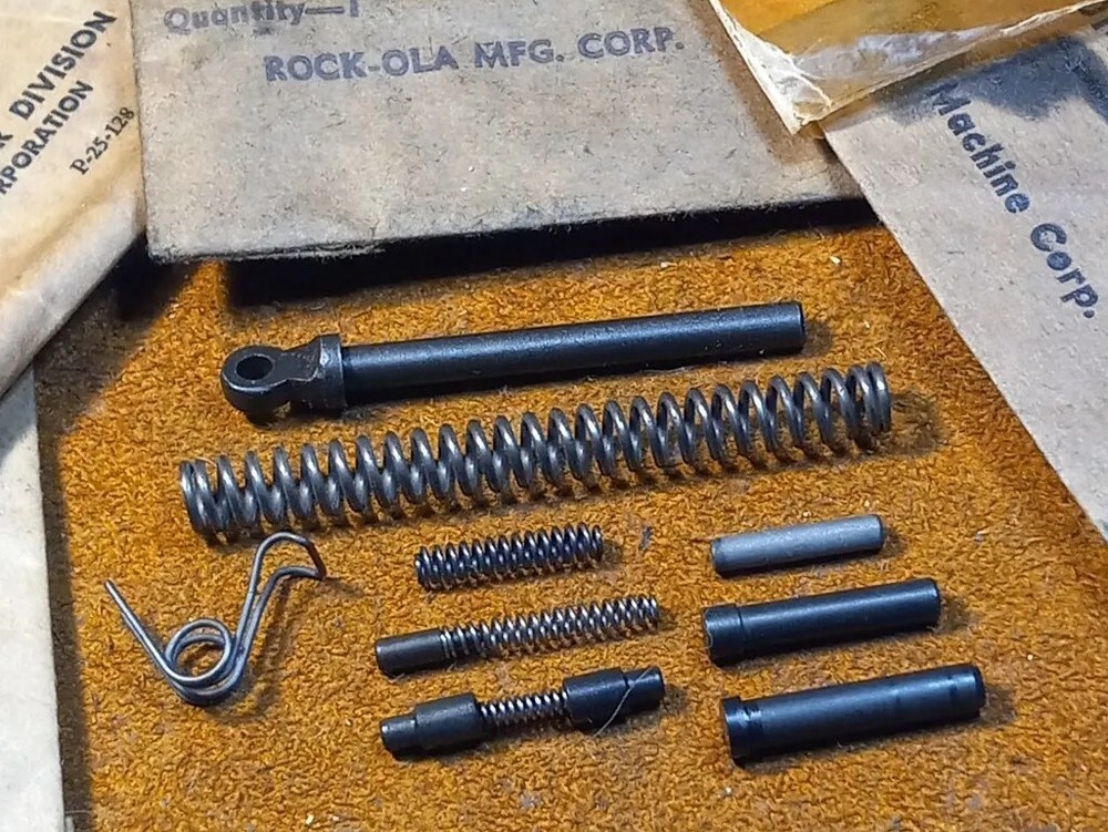M1 Carbine Hammer Spring with Plunger USGI NOS