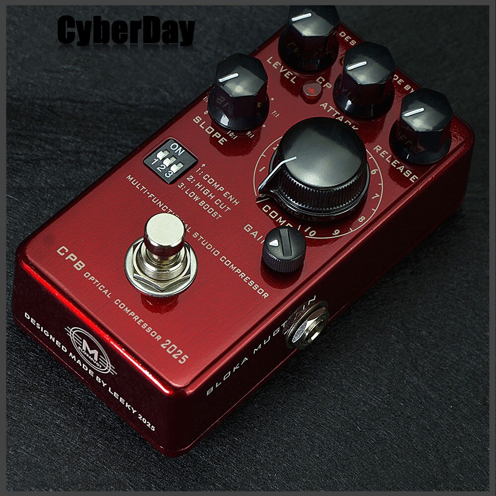 Electric Guitar Bass Compressor Pedal Studio Universal CPB Optical Compressor
